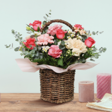 혼합바구니 (총높이 약35cm) 사랑고백 감사인사 기념일 축하인사